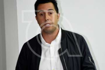 Debate entre los dos candidatos de primarias del PSOE de Telde (Foto Antonio Alí)